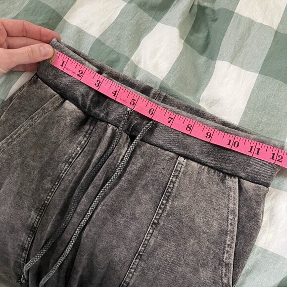 Revolve Lovers & Friends Brody Lounge Sweat Pants Joggers Womens XS Acid Wash - Picture 6 of 8